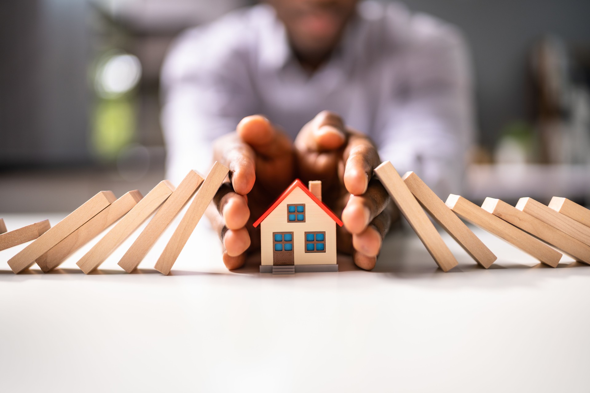 Real Estate House Insurance. Domino Chain Challenge